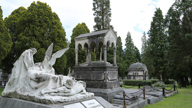 Cemetery of Bilbao, Derio, Vizcaya, Spain