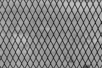 Steel mesh screen background and texture