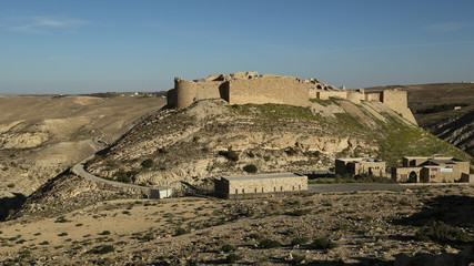 Shoubak Castle in Shoubak, Jordan