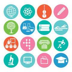 Bildung und Studium Symbol