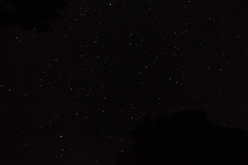 Sky with stars at night