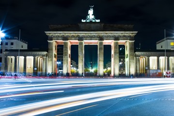 Brandenburger Tor am Abend