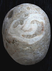 Fototapeta premium portrait on a stone