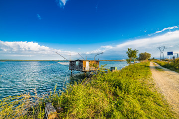 Traditional Fishing European Hut
