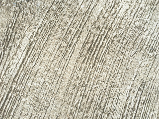 Fototapeta premium Lines on the surface of the cement road sweep of the broom.