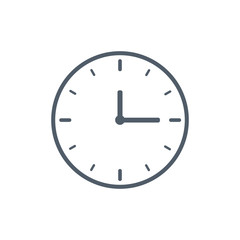 Clock Icon Illustration