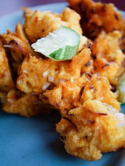 Prawn Fritters (Cucur Udang)
