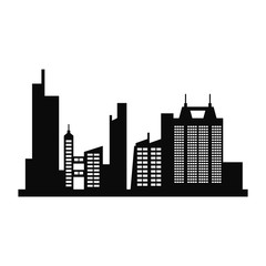 Obraz premium public building icon vector