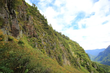 Top of Mt.Yakedake, North Alps, Nagano, Japan