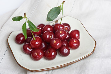 Heap of Fresh Cherry