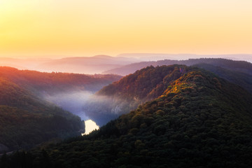 Sonnenaufgang an der Saar