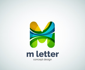 Fototapeta na wymiar Letter m logo