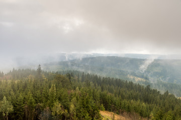 Fototapeta na wymiar Berge in Deutschland