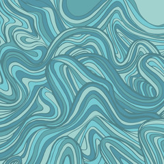 Fototapeta na wymiar Doodle seamless background. Zentangle pattern. Hand drawing texture. Kaleidoscope psychedelic elements.