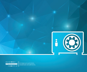 Abstract creative concept vector background. For web and mobile applications, illustration template design, business infographic, brochure, banner, presentation, poster, cover, booklet, document