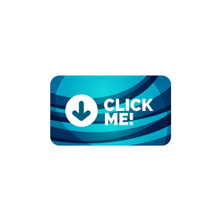 Abstract rectangle button template