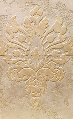 Decorative plaster texture, decorative wall, stucco texture, decorative stucco