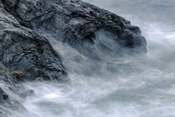 Naklejka premium Ocean waves