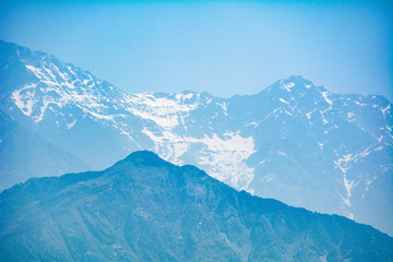 Fototapeta premium Mountains with Snow