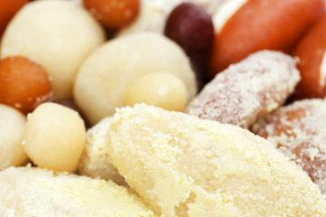 Fototapeta na wymiar Popular Bangladeshi Sweetmeats