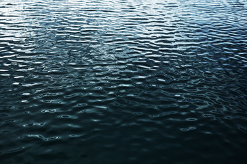 Smooth water surface