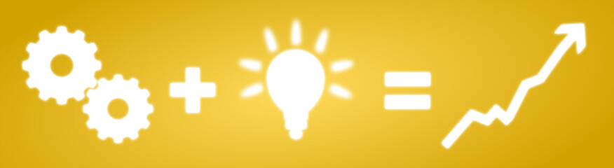 Effizienz Business Geschäftsidee Wachstum Motivation Gleichung