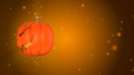 Halloween Animated Background Evil Jack Loop A (4K Resolution)