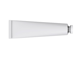 Tube on a white background, 3D rendering