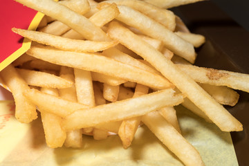 French fried Closeup