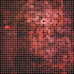 abstract vector square pixel mosaic background