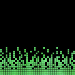 abstract vector square pixel mosaic background