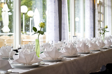 Elegant table setting