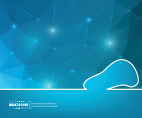 Abstract creative concept vector background. For web and mobile applications, illustration template design, business infographic, brochure, banner, presentation, poster, cover, booklet, document