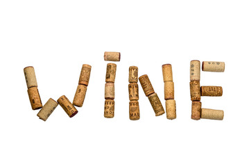 pattern of cork from wine