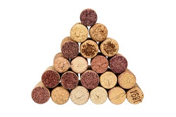 pattern of cork from wine