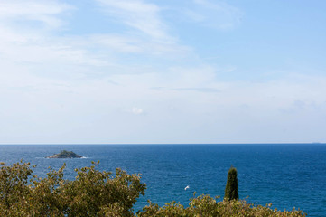 Adriatic Sea at Rovigno, Croatia