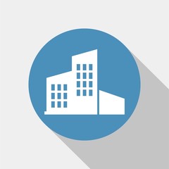 office building vector icon