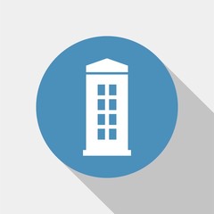 residential building icon vector