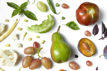 fruits and vegetables organic for healthy