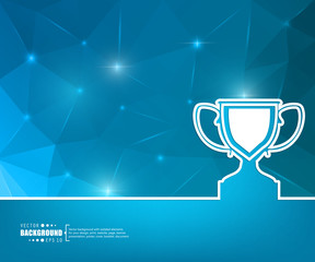 Abstract creative concept vector background. For web and mobile applications, illustration template design, business infographic, brochure, banner, presentation, poster, cover, booklet, document