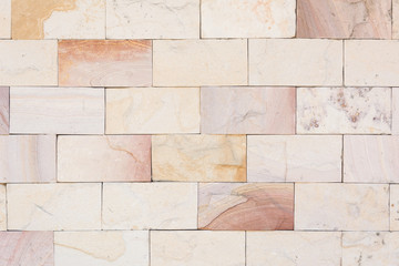 Wall from large stone blocks texture grunge background image, br