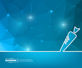 Abstract creative concept vector background. For web and mobile applications, illustration template design, business infographic, brochure, banner, presentation, poster, cover, booklet, document