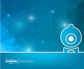 Abstract creative concept vector background. For web and mobile applications, illustration template design, business infographic, brochure, banner, presentation, poster, cover, booklet, document