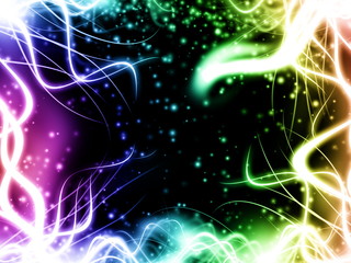 Abstract Digital lines, High quality Future Wallpaper