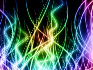 Abstract Digital lines, High quality Future Wallpaper