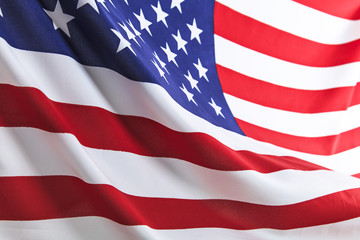 Fototapeta na wymiar Flag of the USA