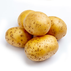 potato isolated on white background