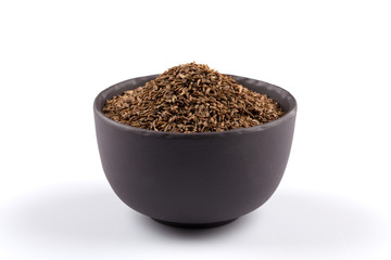 Caraway seeds in bowl