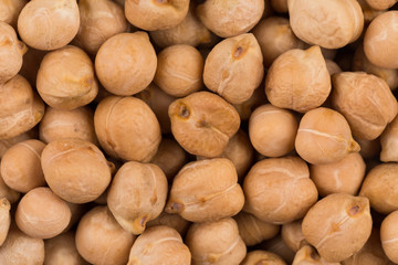 chick pea as background
