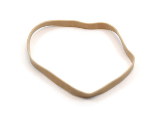 Brown rubber band